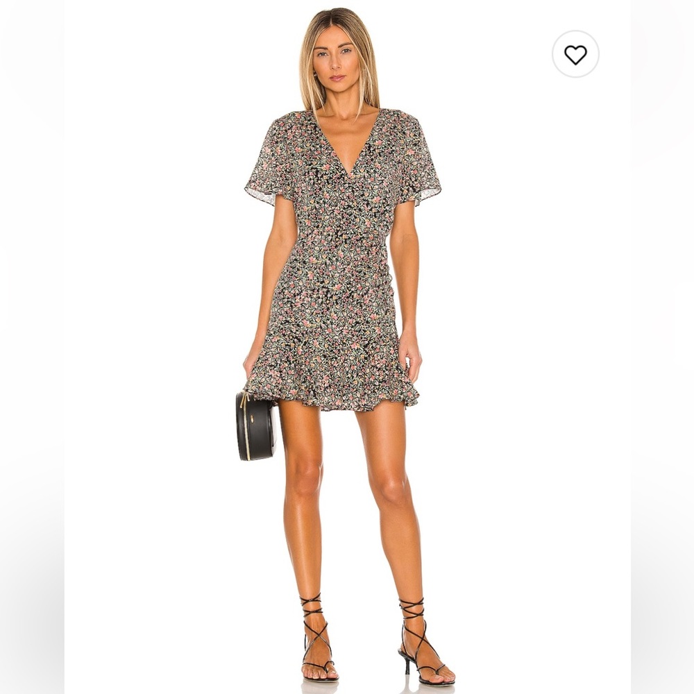 NWT: Steve Madden- Counting Petals Dress, Medium, Black